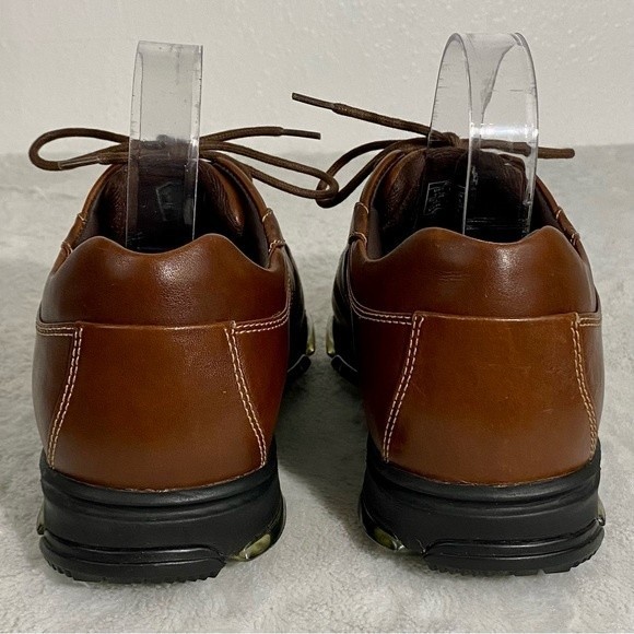 Callaway XTT Golf Oxfords Men’s Size 7.5 Soft Spikes Brown Leather Shoes - Picture 5 of 12